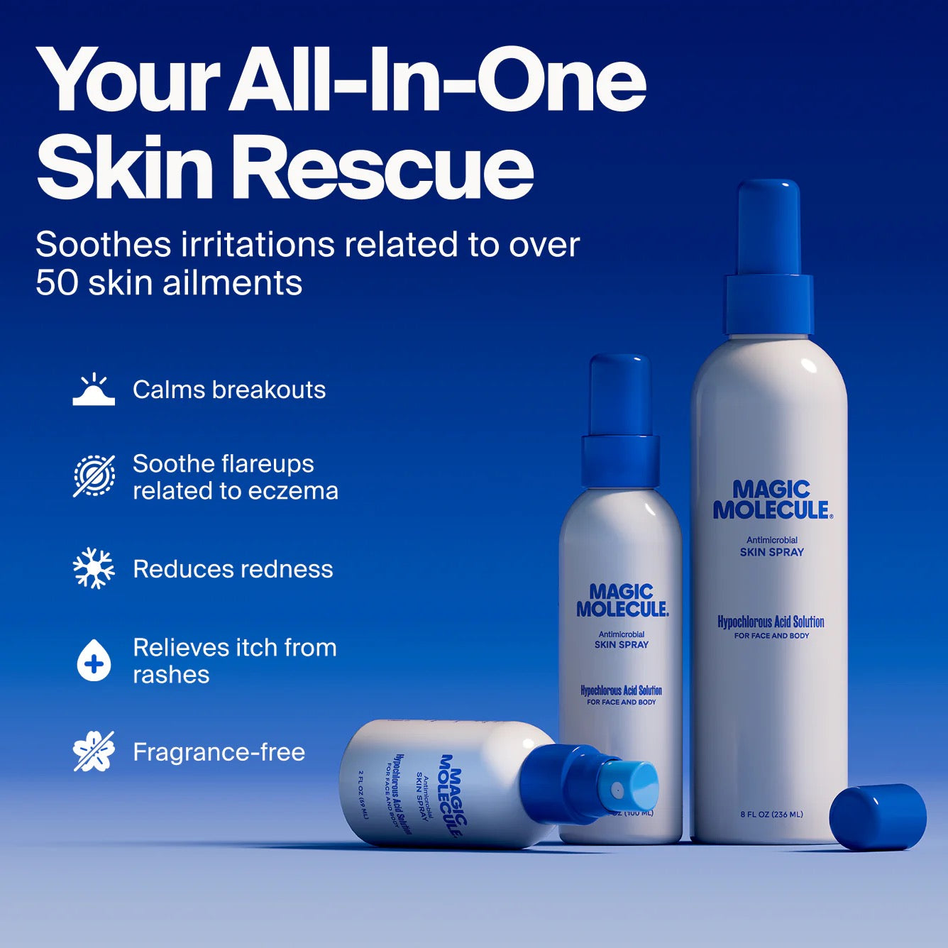 Magic Molecule Antimicrobial Skin Spray